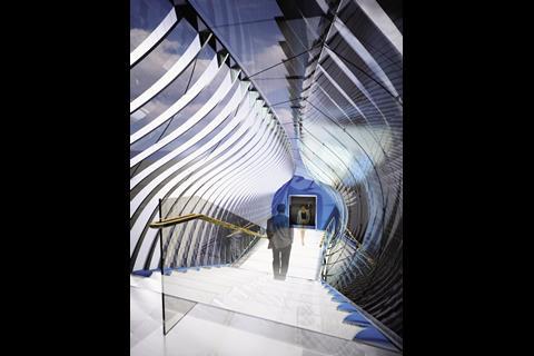 Wilkinson Eyre's plans for a footbridge between two Deutsche Bank buildings in the City of London